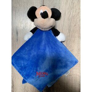 Disney Baby Mickey Mouse Lovey Security Blue Blanket 2016 Kids Perfered